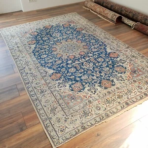 Orientteppich / Perser / Nain / Seide / 302 x 198 cm - Bild 1 von 18