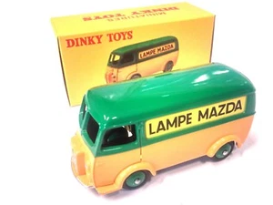 PEUGEOT FOURGON TOLLE LAMPE MAZDA DINKY TOYS 1:43 MIB DIECAST MODEL 25B - Picture 1 of 1