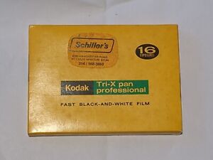 Kodak Tri-X pan professional fást blaçk-and-white 523 4x5 film pack 16 exposures