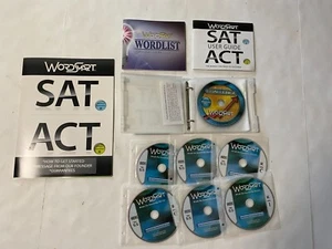 WordSmart SAT/ACT Test Prep (11 discs) Windows Apple Mac Software - Picture 1 of 2