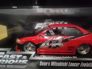 Jada Fast & Furious SEAN'SMITSUBISHI LANCER EVO VIII 1:18Scale - Picture 1 of 7