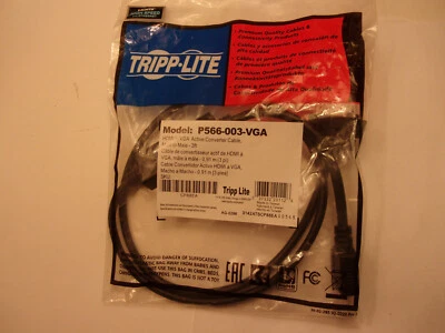 Tripp-Lite P566-003-VGA HDMI a VGA Foto 1 de 4