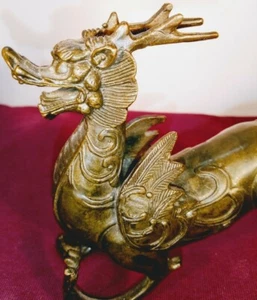 Antiker asiatischer Drache aus Bronze - Bild 1 von 8