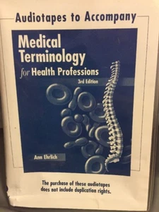 Audiotapes Medical Terminology For Health Professions 3rd Edition Ann Ehrlich - Picture 1 of 4
