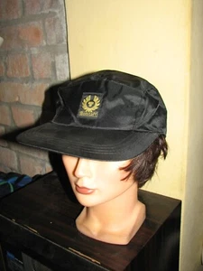 Vintage Belstaff GBR nylon padded for rain   hat cap '80s - Imagen 1 de 3