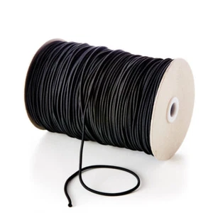Cuerda de choque con cuerda elástica redonda de 3 mm para bungee o máscara facial. Todos los colores. - Imagen 1 de 1