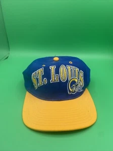 Rare Vintage Starter St. Louis STL LA Rams Football Helmet Snapback Hat Cap 90s - Bild 1 von 5