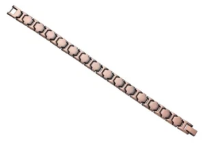 Copper Magnetic Link Bracelet Copper Plated Arthritis Therapy Bracelet Plus - Picture 1 of 2
