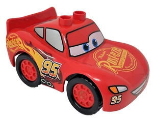 Lego Duplo Disney Pixar Cars Lightning McQueen Rust-eze #95 Radiator Springs Car - Picture 1 of 3