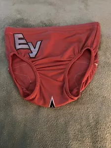 Anillo Autografiado Usado Eric Young Trunks Naranja/Negro WWE/NXT/TNA - Imagen 1 de 4