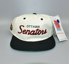 Ottawa Senators Vintage 90's Sports Specialties Script Wool Snapback Cap Hat