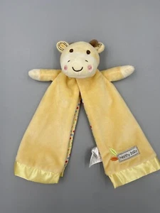 Kids Preferred HealthyYellow Giraffe Lovey Plush Baby Security Blanket - Picture 1 of 11