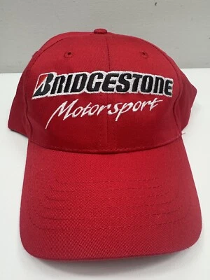Бейсболка бейсболка регулируемая с красным надписью Bridgestone Motorsport Racing Hat - Изображение 1 из 4