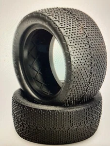JConcepts, #3035-01 Pressure Points Buggy Tires, Blue (SOFT) Compound 1:10 SCALE - Picture 1 of 3