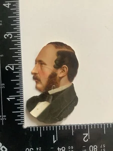 Vintage 1880’s Victorian 2 3/4” Scrap Prince Albert Good - Picture 1 of 2