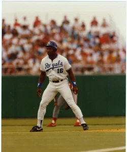 Bo Jackson Color 8" x " 10 Photo Kansas City Royals Rookie Outfielder - Picture 1 of 1