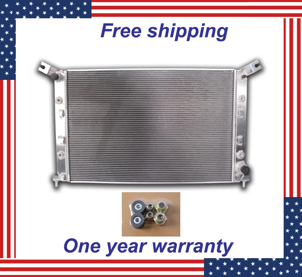 Cooling Radiator For 2011 2012-2019 Chevrolet Silverado 2500HD 3500HD 6.0L (AT) Foto 1 de 4