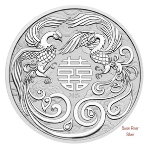 2025 Myths & Legends Double Phoenix 1oz Silver Coin - Picture 1 of 5