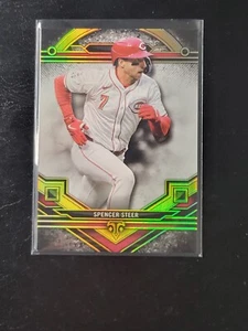 2024 Topps Triple Threads #126 Spencer Steer Cincinnati Reds - Picture 1 of 2