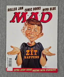 MAD Magazine 382 1999 June Comic Books NYPD Blue Roller Jam - Imagen 1 de 4