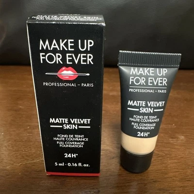 Make Up For Ever Matte Velvet Skin Liquid Foundation 5Ml/0.16 Fl Oz Shade Y415 - Image 1 of 4