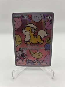 After Skool Hobby V2 Ditto Growlithe Holo Fan Art Tarjeta Pokémon Misterio Genético - Imagen 1 de 3
