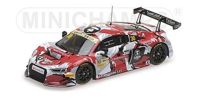 1:43 Minichamps Audi R8 Lms Aape Hong Kong Marchy Lee Fia Macau 2015 437151130 M - Immagine 1 di 2
