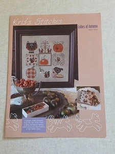 Kris's Stitches Cross Stitch Pattern Colors Of Autumn Halloween - Picture 1 of 3