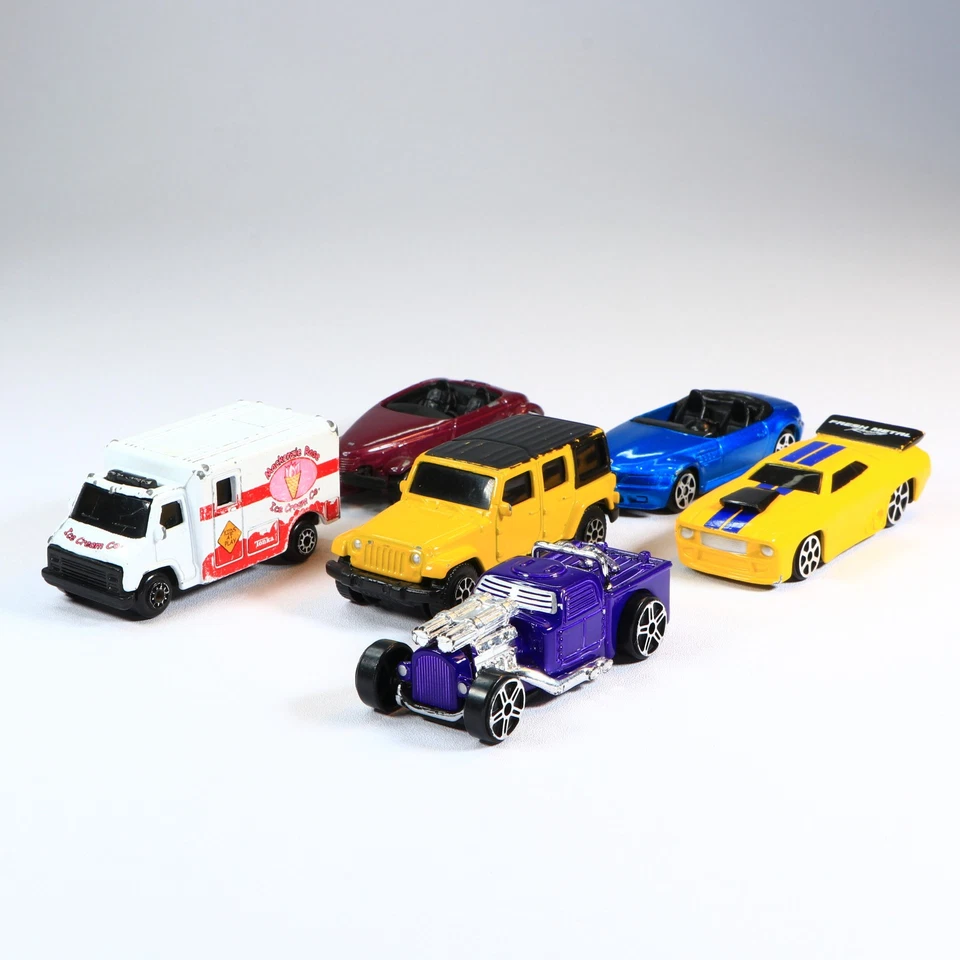Lote de trabajo de autos diecast Maisto 1:64 6 modelos mixtos colección paquete Foto 1 de 4
