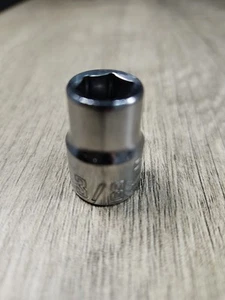 Craftsman 3/8 pulgadas SAE enchufe poco profundo unidad de 3/8 pulgadas CMMT43001 6 puntos nuevo - Imagen 1 de 2