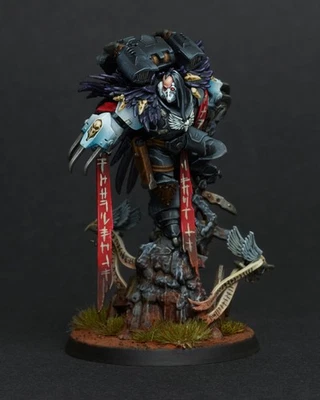 Raven Guard Aethon Shaan Pro-Painted Warhammer 40K - Photo 1/4