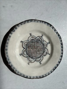 Arte Italica Cestino Salad Or Dessert Plate Italy Discontinued Collection Rare - Picture 1 of 9