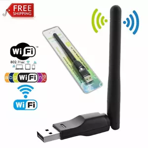 150Mbps USB WiFi Wireless RT5370 Adapter 802.11b/g/n Network Ralink For TV Box - Picture 1 of 10