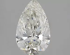 Pear 1.56ct G Near Colorless VS1 CVD IGI Certified Loose Lab Grown Diamond - Picture 1 of 3
