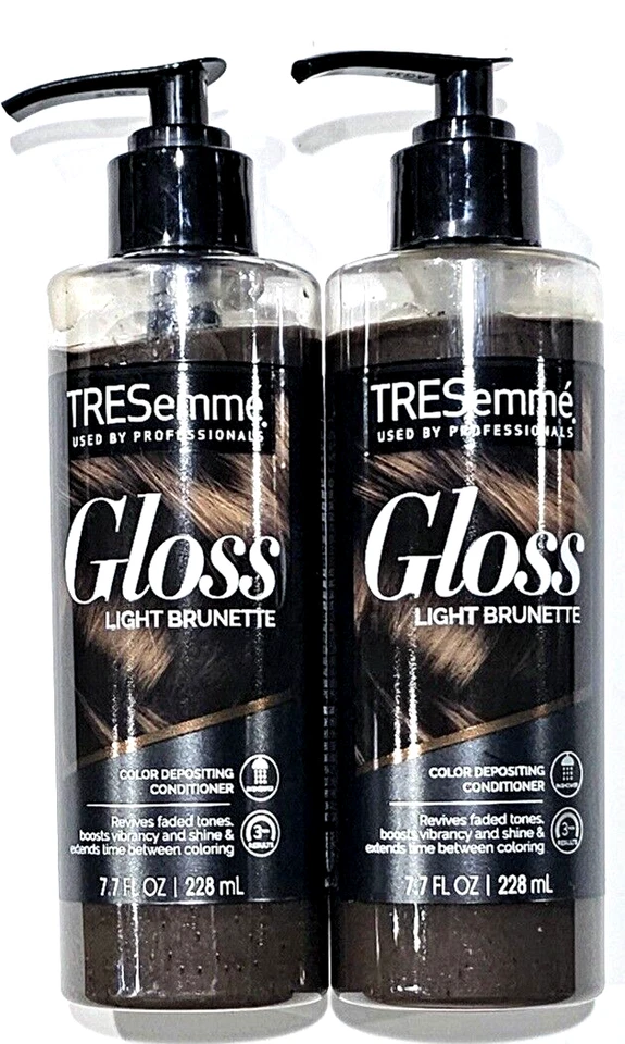 2 Pack Tresemme Professionals Gloss Light Brunette Color Depositing Conditioner - Image 1 of 1