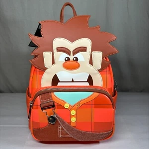 NEW Loungefly Disney Wreck-It-Ralph Cosplay Ralph Mini Backpack Figural READ - Picture 1 of 10
