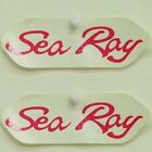 Sea Ray  Boat Brand Decals 1E01 | Rose Pink 5 1/2 x 1 1/2 Inch (Pair)