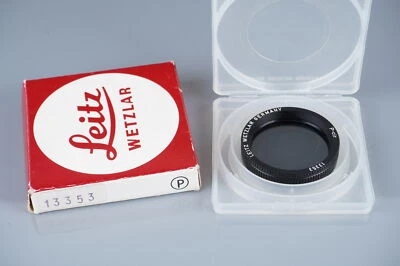Leica Leitz 13353 P polarizing filter, E44 44mm screw-in, boxed - Image 1 of 4