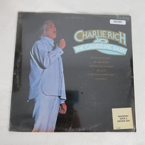 NEW Charlie Rich She Called Me Baby w/ Shrink LP Vinyl Record Album - Picture 1 of 2