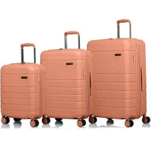3-Piece 20/24/28" Lightweight Hardside Luggage Set Spinner Wheels W/tsa Lock - Picture 1 of 6