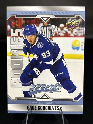 2024-25 Upper Deck MVP #235 Gage Goncalves RC - Image 1 of 2