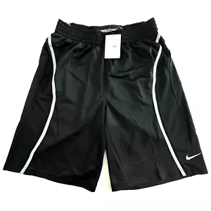 Pantaloncini Basket Nike Vintage Uomo Medium Nero Bianco 10" Allenamento Elasticizzati 2007 - Foto 1 di 9