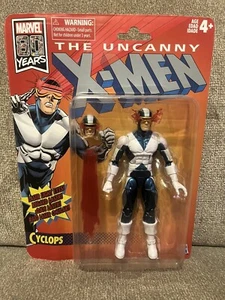 Figura de acción retro Marvel 80 Years Legends Cyclops X-Men juguete a escala de 6 pulgadas - Imagen 1 de 2