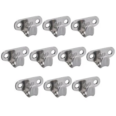 10 Pack Marine Lacing Hook Stainless Steel Tie Down Rope Point - image 1 of 4
