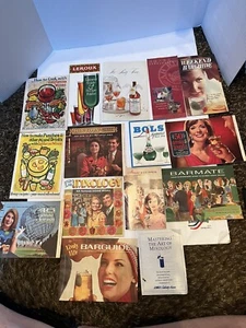 Bartenders Guides & Mixed Drink Recipes Vintage Lot Of 15 GUC - Picture 1 of 16