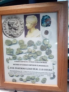 Julia Soaemias Lead Seal 218-222 AD - Picture 1 of 4