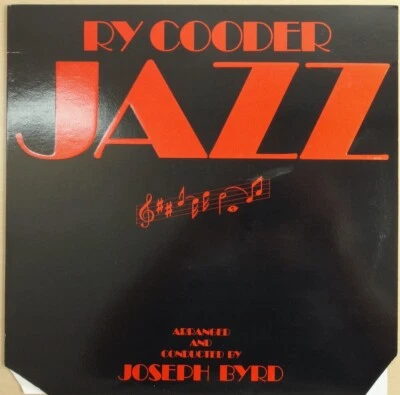Ry Cooder - Jazz - Warner Bros . 1978 LP embossed cover and insert sleeve VG+ - Image 1 of 4