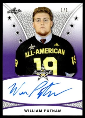 2019 One of One William Putnam RC Auto 1/1 #TA-WP2 - Image 1 of 2