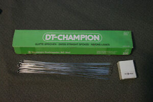 DT Swiss Champion 1.8 284mm Silver Spokes Box of 100