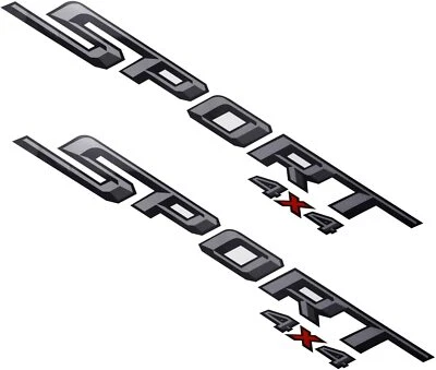 2 piezas calcomanías deportivas 4x4 calcomanías mods pegatinas repuesto para 150 (2019-2020) (gris) Foto 1 de 4